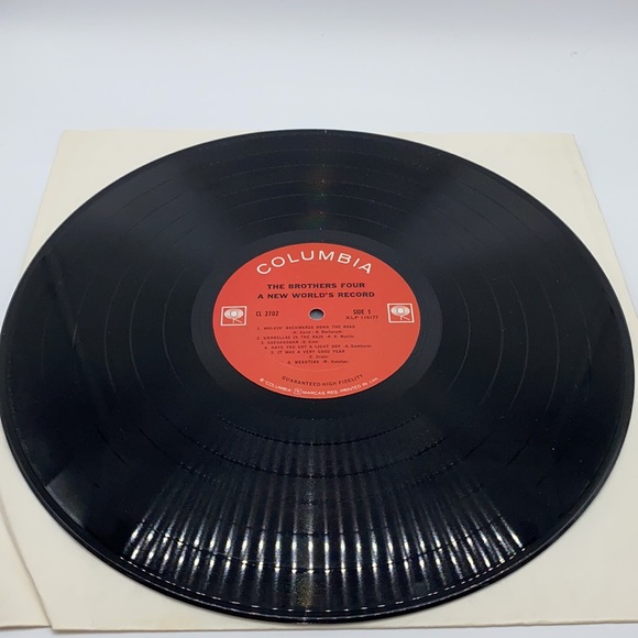 The Brothers Four A New World’s Record Album Vinyl LP Columbia - Picture 5 of 8